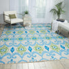 Nourison Siam SIA07 Ivory Area Rug Room Image Feature