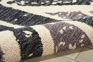 Nourison Siam SIA09 Charcoal Area Rug Detail Image