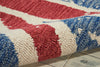 Nourison Siam SIA09 Red Area Rug Detail Image
