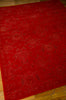 Nourison Silk Infusion SIF01 Red Area Rug 8' X 10' Floor Shot