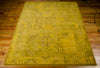 Nourison Silk Infusion SIF02 Yellow Area Rug 8' X 10' Floor Shot Feature