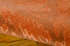 Nourison Silk Infusion SIF03 Dark Rust Area Rug 8' X 10' Texture Shot
