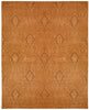 Nourison Silk Infusion SIF03 Dark Rust Area Rug main image