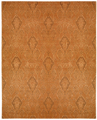 Nourison Silk Infusion SIF03 Dark Rust Area Rug main image