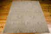 Nourison Silk Infusion SIF03 Grey Area Rug 8' X 10' Floor Shot Feature