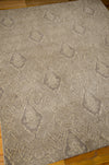 Nourison Silk Infusion SIF03 Grey Area Rug 8' X 10' Floor Shot