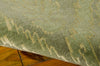 Nourison Silk Infusion SIF03 Seafoam Area Rug 8' X 10' Texture Shot
