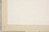 Nourison Sisal Soft SSF02 Blanc Area Rug Corner Image