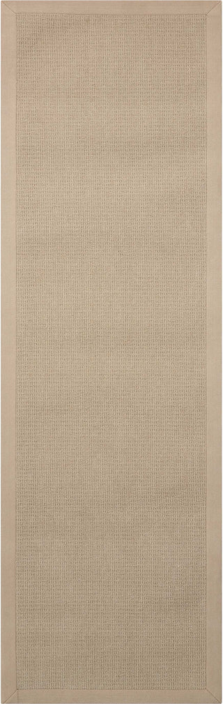 Nourison Sisal Soft SSF07 Mushroom Area Rug 2'6'' X 8' Runner