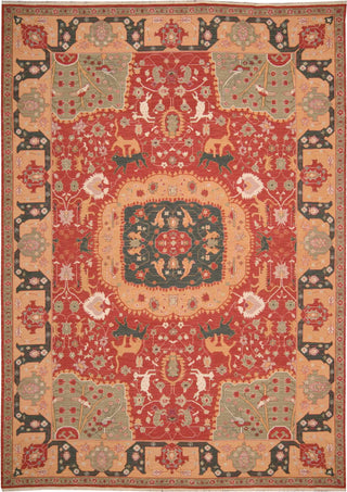 Nourison Nourmak SK63 Red Area Rug Main Image