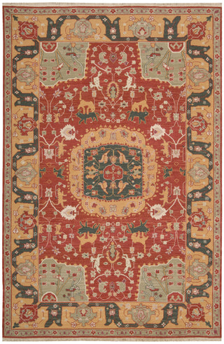 Nourison Nourmak SK63 Red Area Rug main image