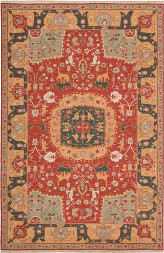 Nourison Nourmak SK63 Red Area Rug Main Image