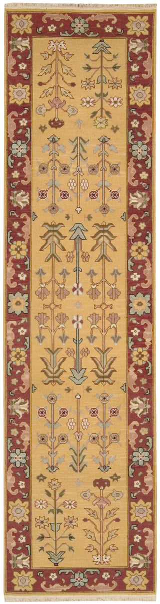 Nourison Nourmak SK92 Yellow Area Rug 3' X 10'