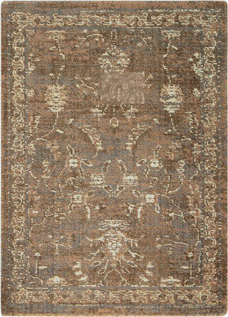 Nourison Silk Elements SKE02 Cocoa Area Rug