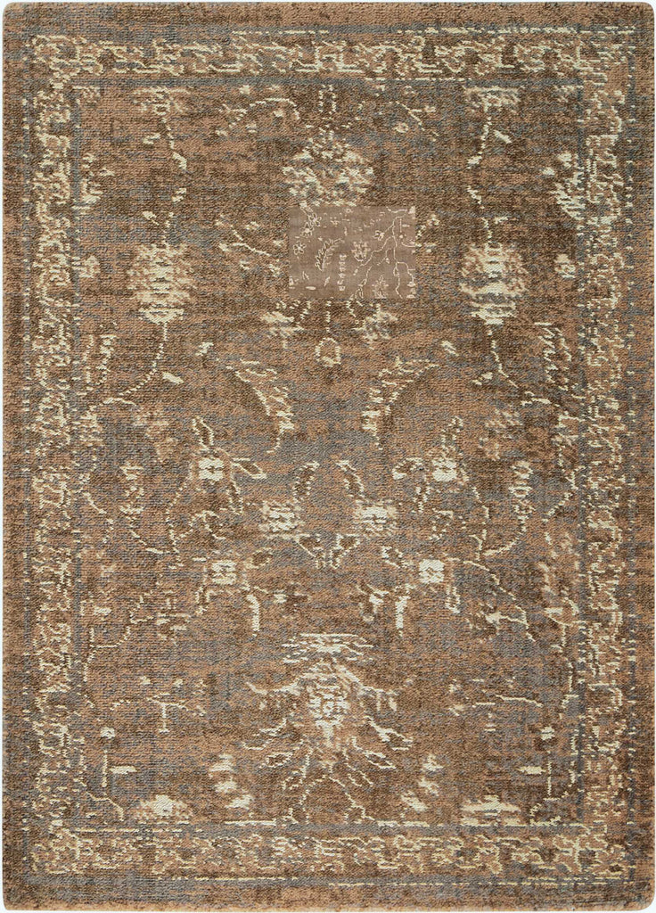 Nourison Silk Elements SKE02 Cocoa Area Rug