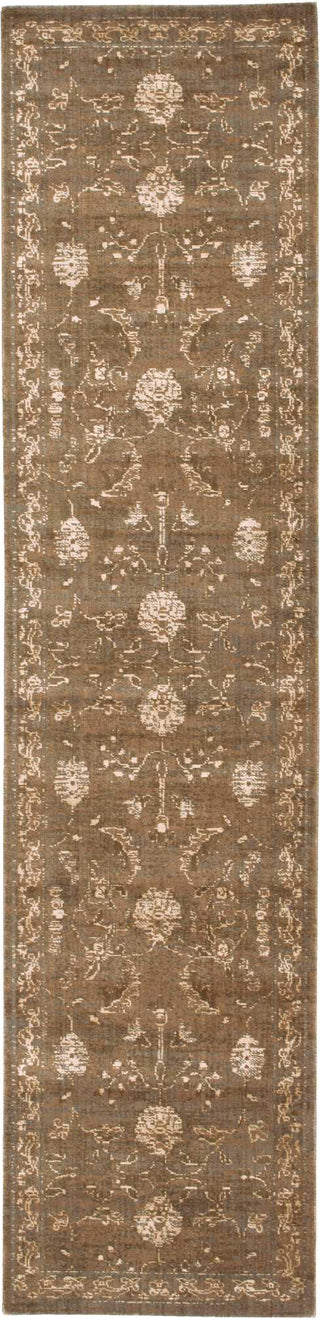 Nourison Silk Elements SKE02 Cocoa Area Rug 