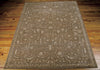 Nourison Silk Elements SKE02 Cocoa Area Rug 8' X 10' Floor Shot Feature