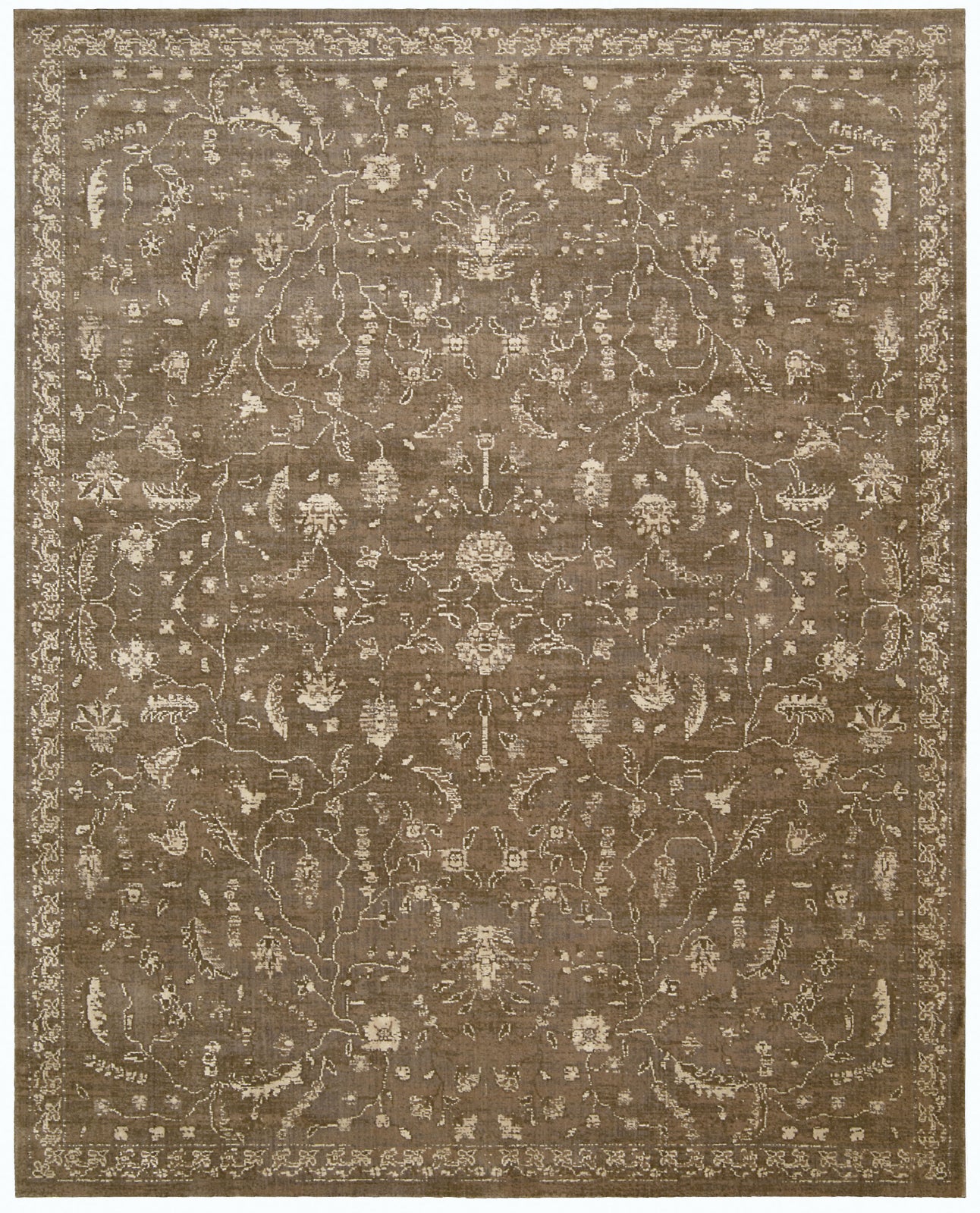 Nourison Silk Elements SKE14 Sand Area Rug – Incredible Rugs and Decor