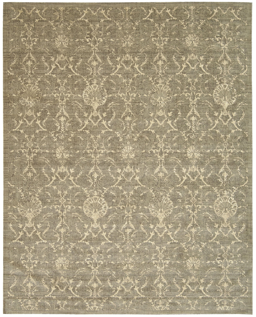Nourison Silk Elements SKE03 Moss Area Rug main image