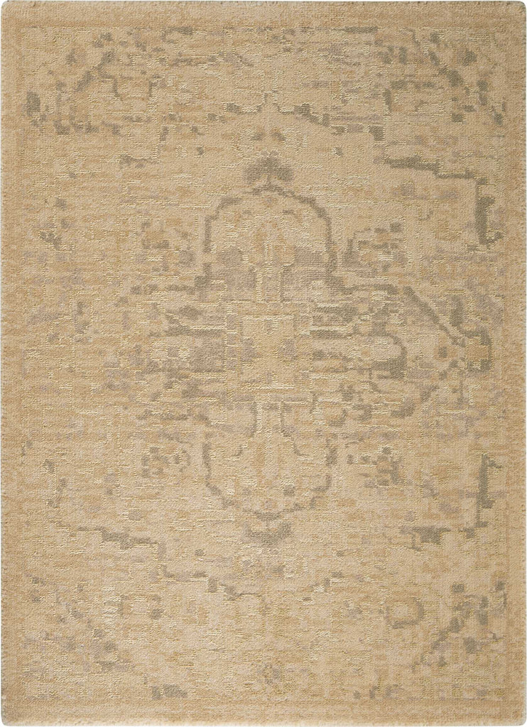 Nourison Silk Elements SKE14 Sand Area Rug