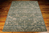 Nourison Silk Elements SKE30 Azure Area Rug Main Image