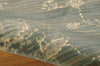 Nourison Silk Elements SKE30 Azure Area Rug 8' X 10' Texture Shot