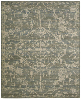 Nourison Silk Elements SKE30 Azure Area Rug 8' X 10'