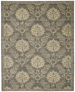 Nourison Silk Elements SKE31 Graphite Area Rug main image