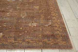 Nourison Silk Elements SKE02 Cocoa Area Rug Detail Image