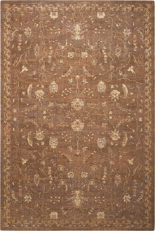 Nourison Silk Elements SKE02 Cocoa Area Rug 