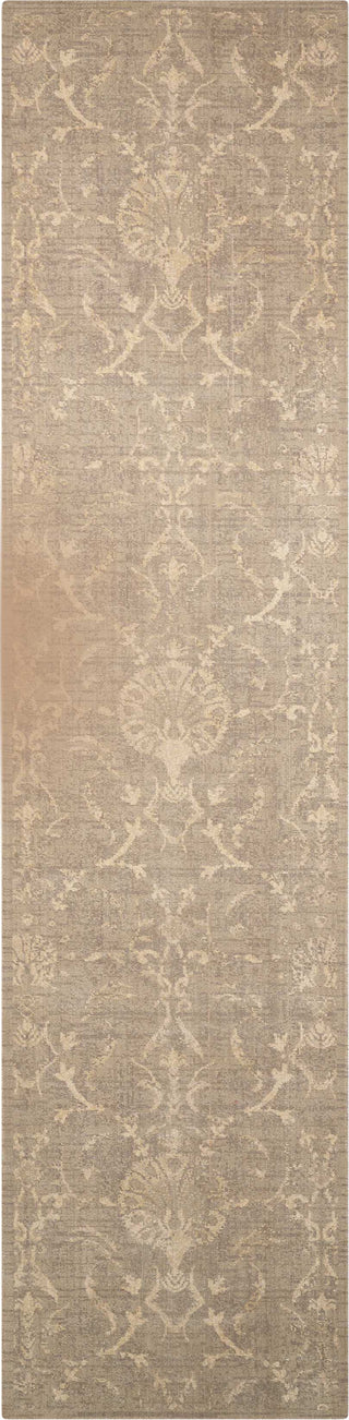 Nourison Silk Elements SKE03 Moss Area Rug 2'5'' X 10' Runner