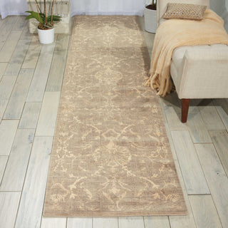 Nourison Silk Elements SKE03 Moss Area Rug Room Image