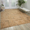 Nourison Silk Elements SKE13 Beige Area Rug Room Image Feature