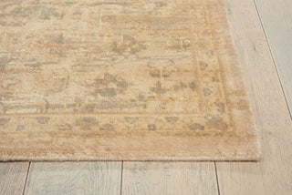 Nourison Silk Elements SKE14 Sand Area Rug Detail Image