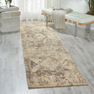 Nourison Silk Elements SKE19 Mushroom Area Rug