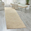 Nourison Silk Elements SKE20 Natural Area Rug Texture Image Feature