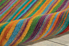 Nourison Skyland SKY02 Stripe Area Rug Detail Image