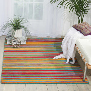 Nourison Skyland SKY02 Stripe Area Rug Room Image