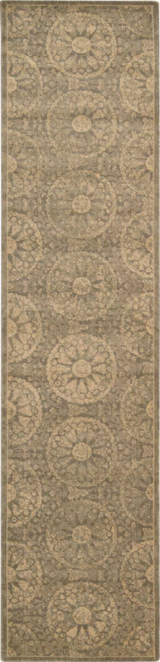 Nourison Silken Allure SLK04 Mushroom Area Rug 