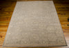 Nourison Silken Allure SLK04 Mushroom Area Rug 8' X 10' Floor Shot Feature