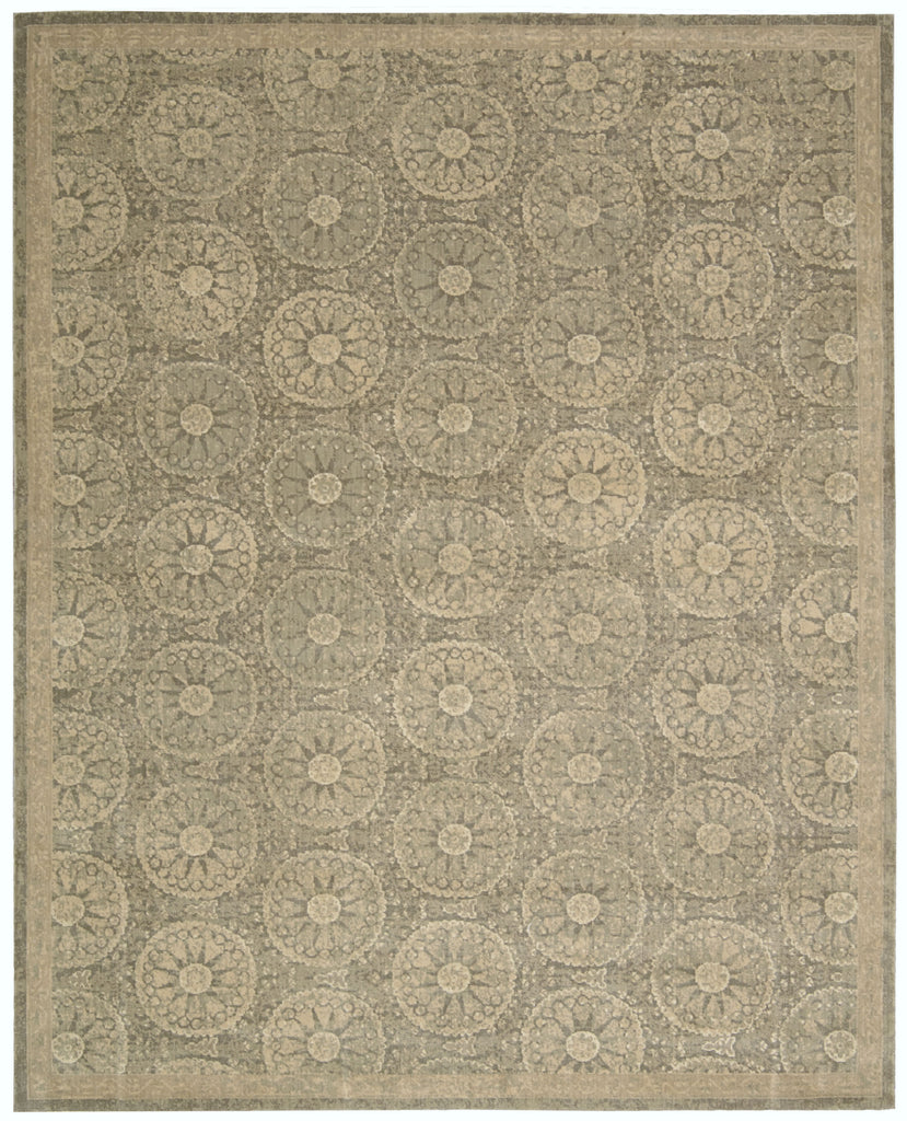 Nourison Silken Allure SLK04 Mushroom Area Rug main image