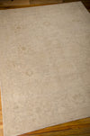 Nourison Silken Allure SLK12 Sand Area Rug 8' X 10' Floor Shot