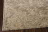 Nourison Silken Allure SLK15 Taupe Area Rug 3' X 10'