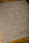 Nourison Silken Allure SLK15 Taupe Area Rug 8' X 10' Floor Shot