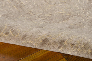 Nourison Silken Allure SLK15 Taupe Area Rug 8' X 10' Texture Shot