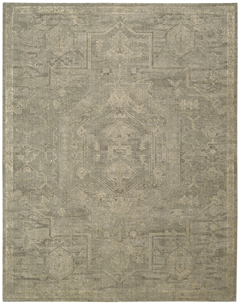 Nourison Silken Allure SLK15 Taupe Area Rug main image