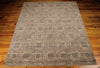 Nourison Silken Allure SLK24 Smoke Area Rug Main Image Feature