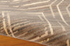 Nourison Silken Allure SLK24 Smoke Area Rug Detail Image