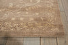 Nourison Silken Allure SLK02 Taupe Area Rug Detail Image