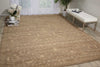 Nourison Silken Allure SLK02 Taupe Area Rug Main Image Feature